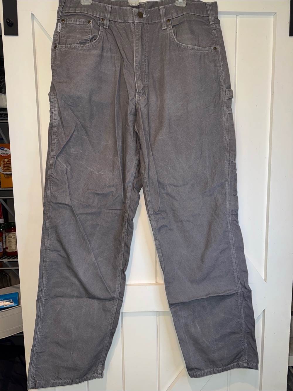 Carhartt Gray Work Cargo Pants